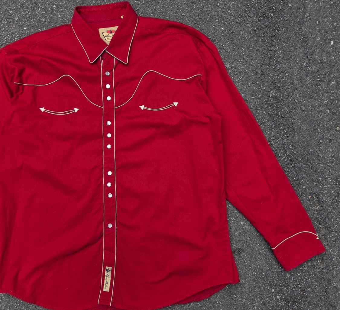 빈티지 웨스턴 셔츠 상품이미지3