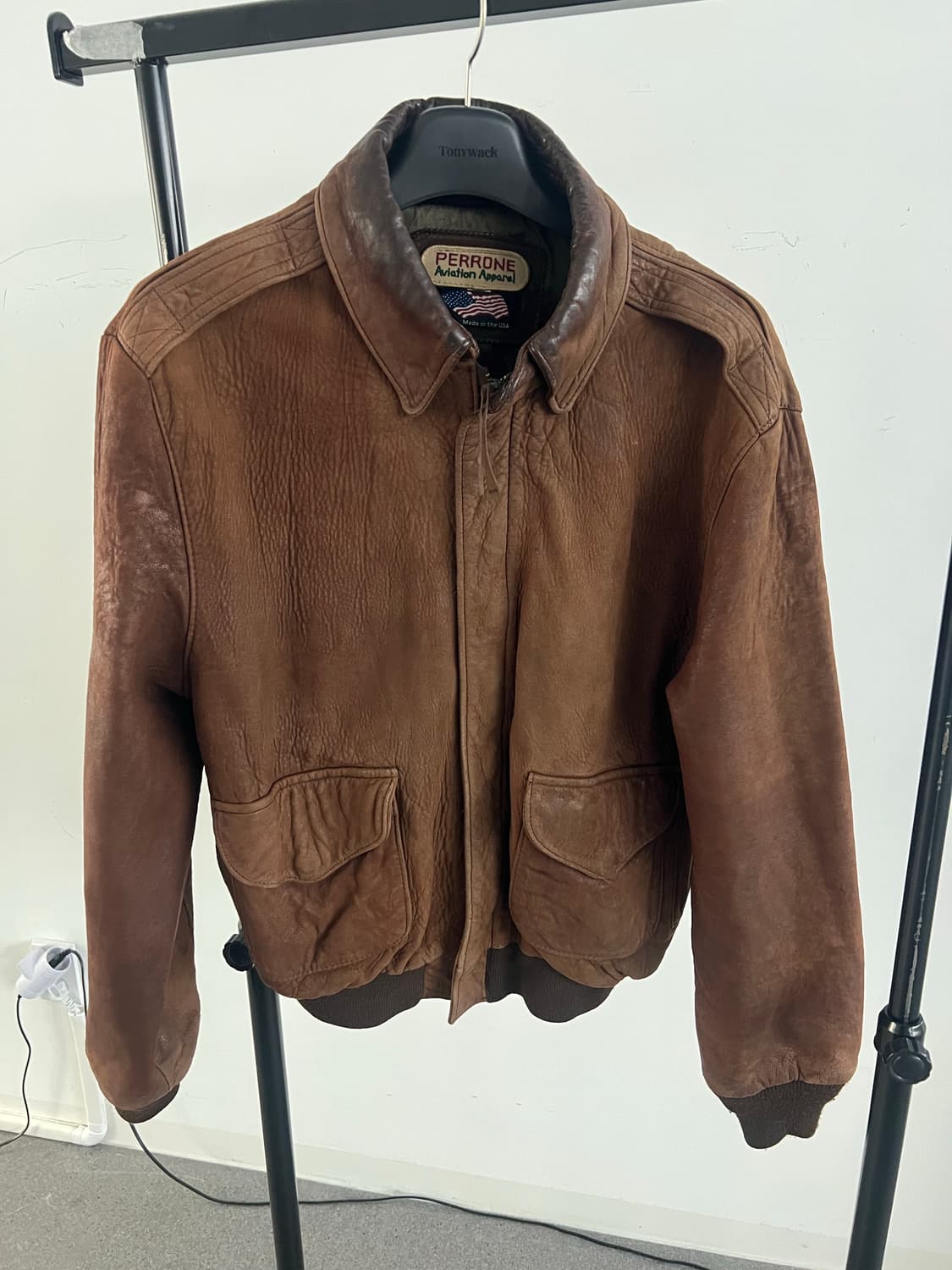 빈티지 Perrone A-2 레더자켓 상품이미지1