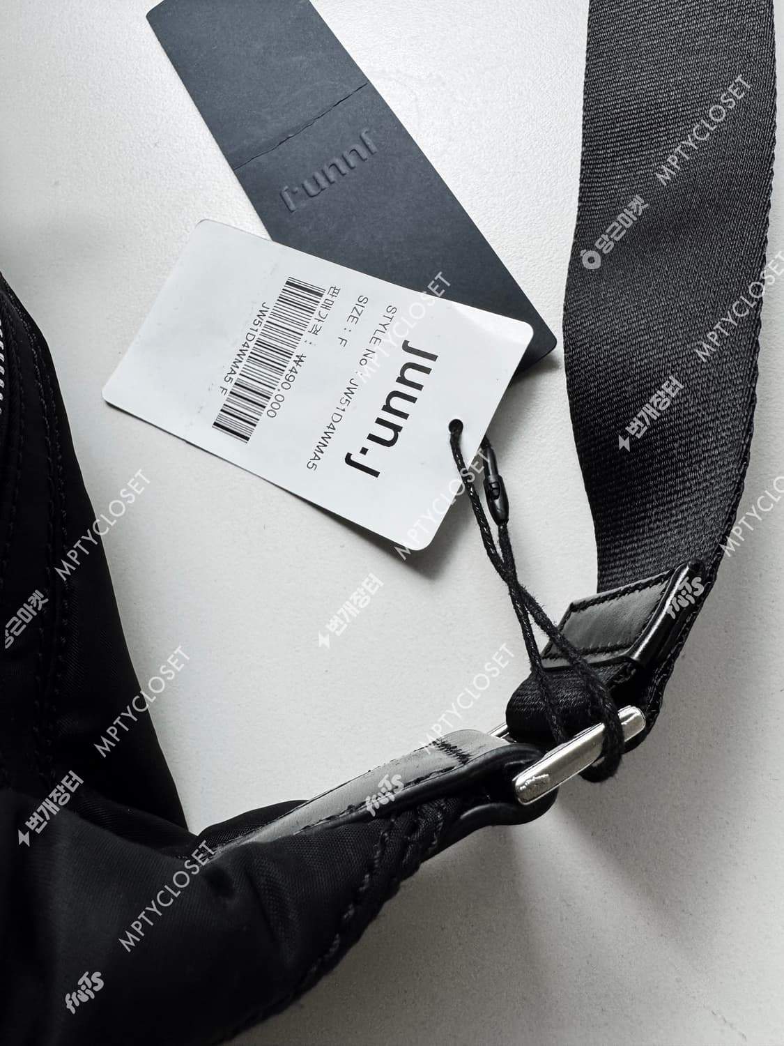 준지 성수에디션 나일론 호보백 크로스백 상품이미지5