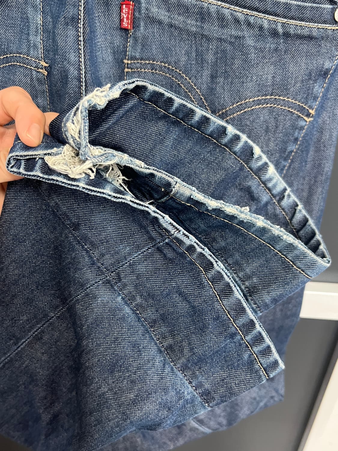 Levis 리바이스 엔지니어드 나팔핏 부츠컷 데님 팬츠 상품이미지4