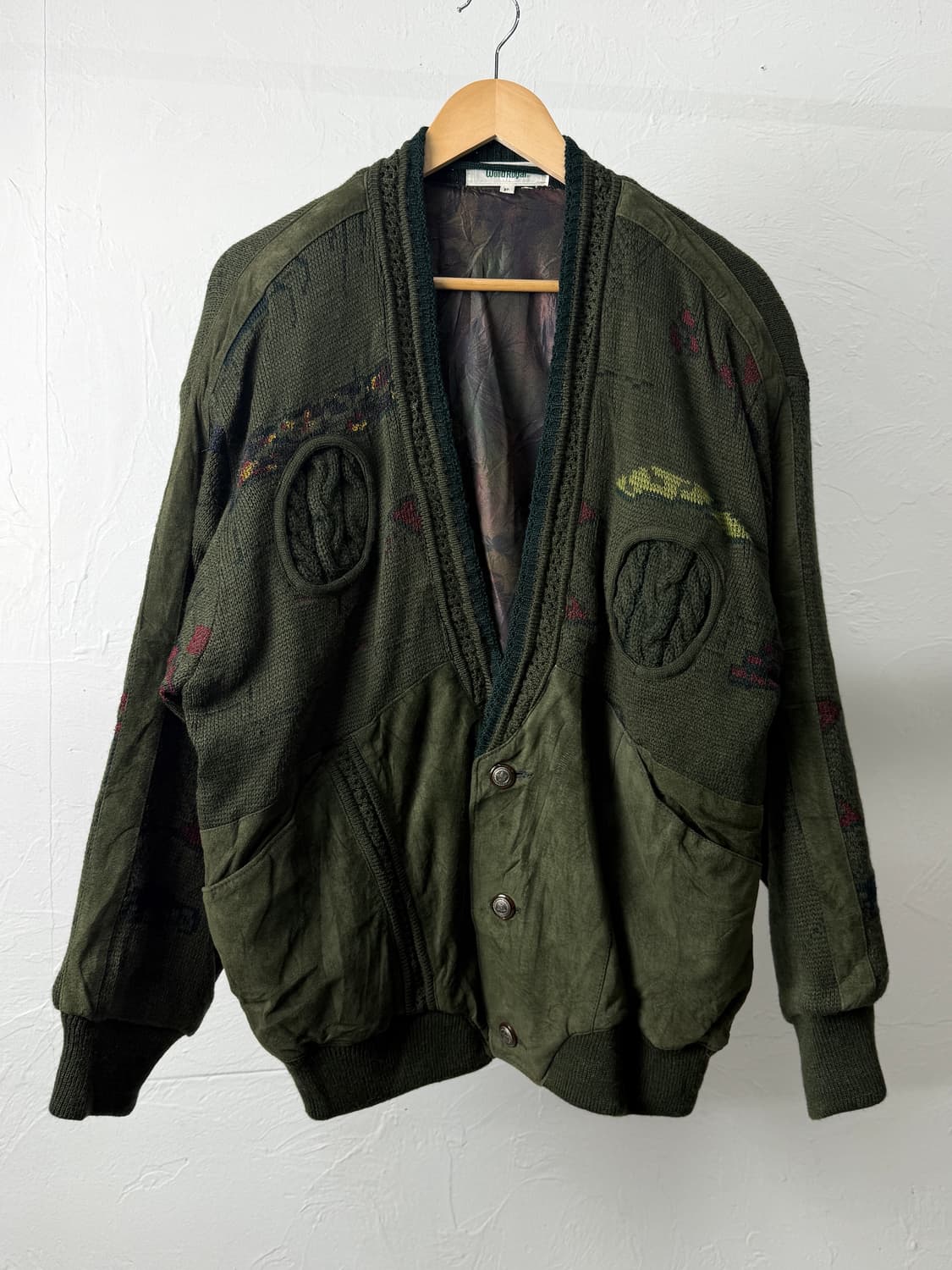 Wood Royal 믹스 니트 가디건 상품이미지2