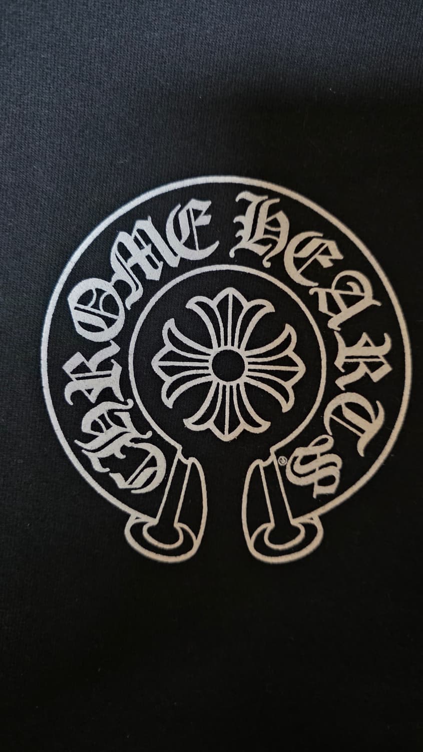 [새상품급,M]크롬하츠 홀스슈 오사카 후드티 블랙 상품이미지5