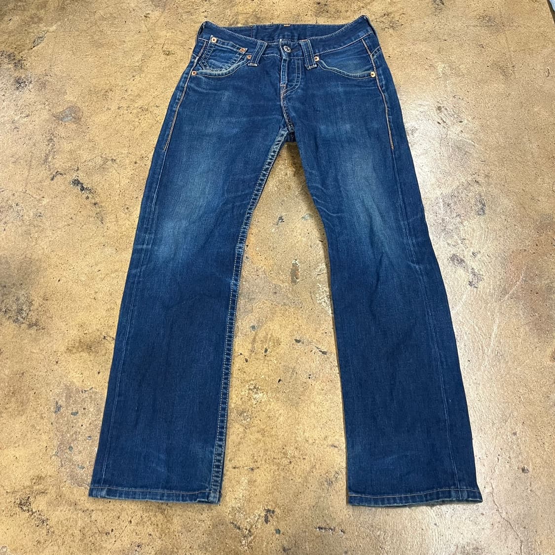 [정품] 리바이스 진청 데님 청바지 b14 상품이미지2