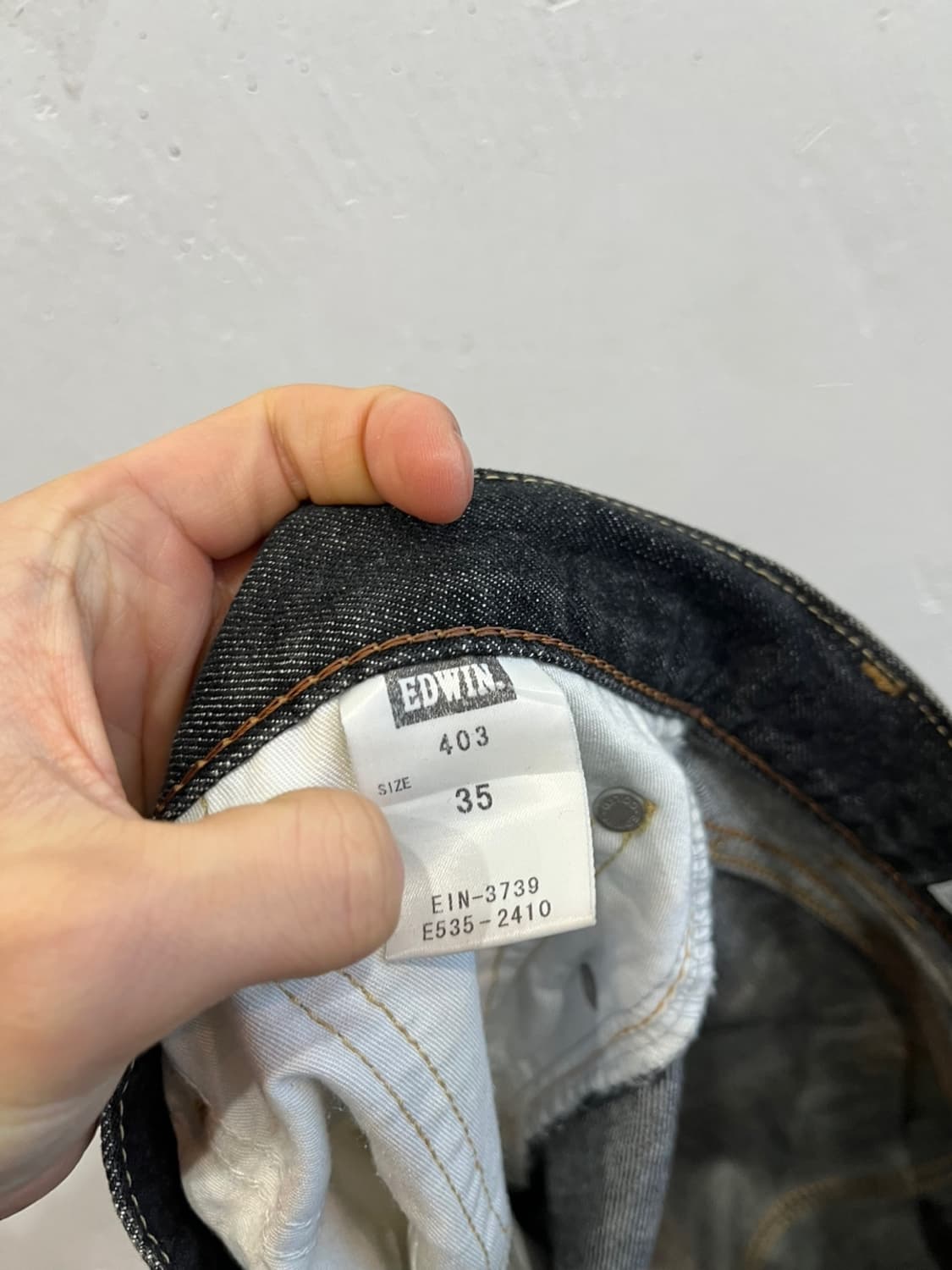 Edwin 에드윈 재팬 403 데님팬츠 Made in JAPAN  상품이미지7
