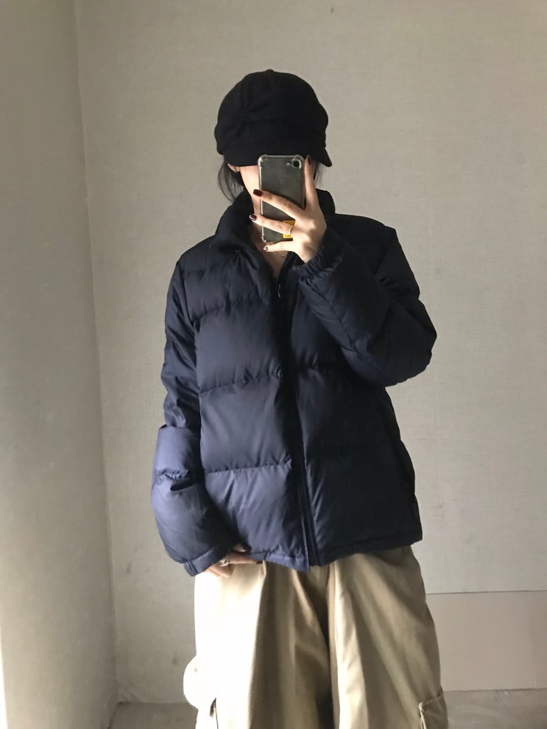 폴로 딥네이비 포니 패딩 상품이미지4