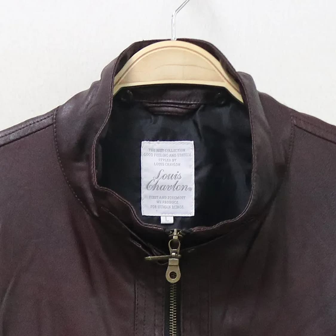 LOUIS CHAVLON 합성 가죽 자켓 62231 상품이미지3