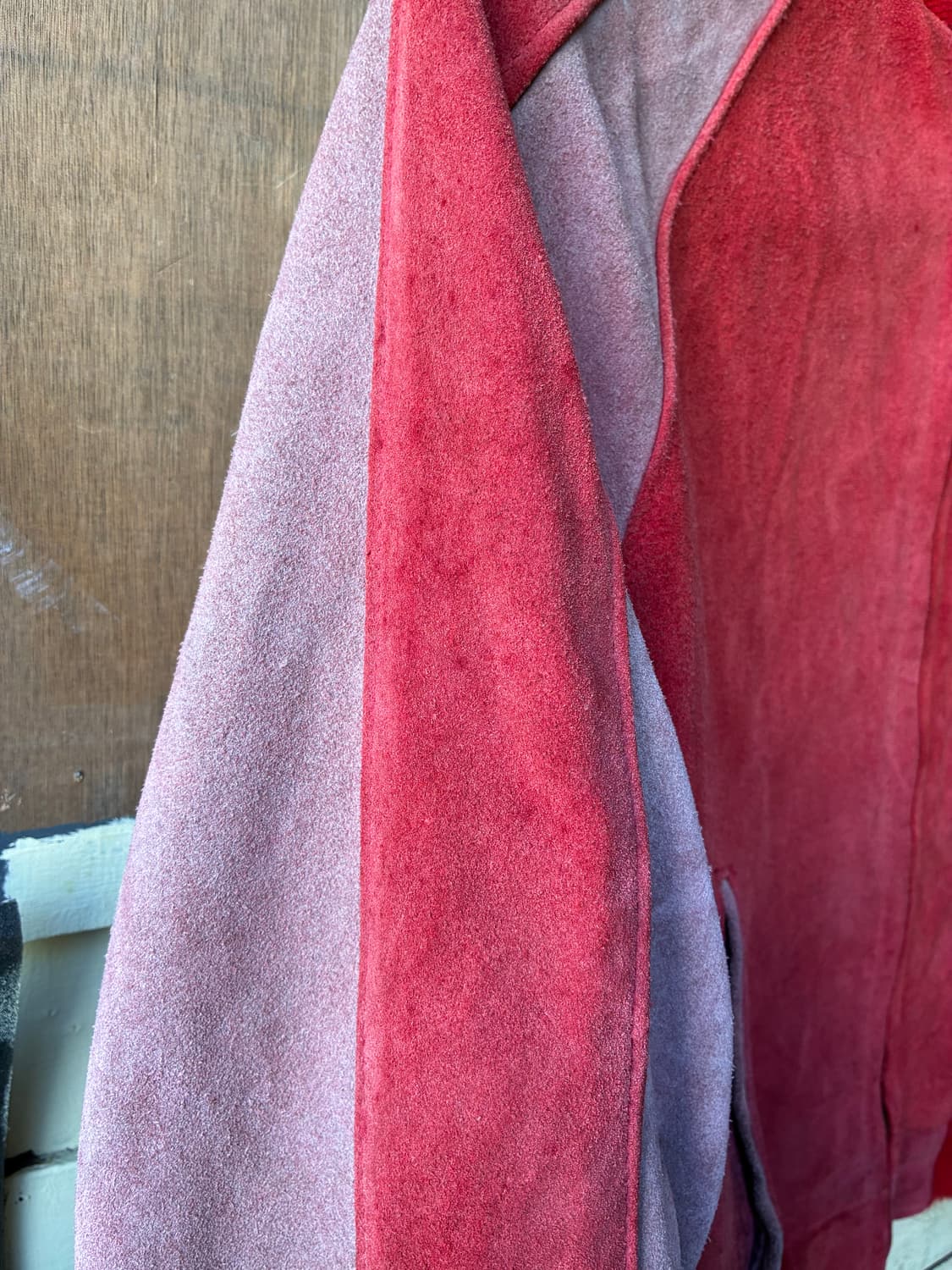 90s Schott Suede Zip Jacket Made in USA 상품이미지5