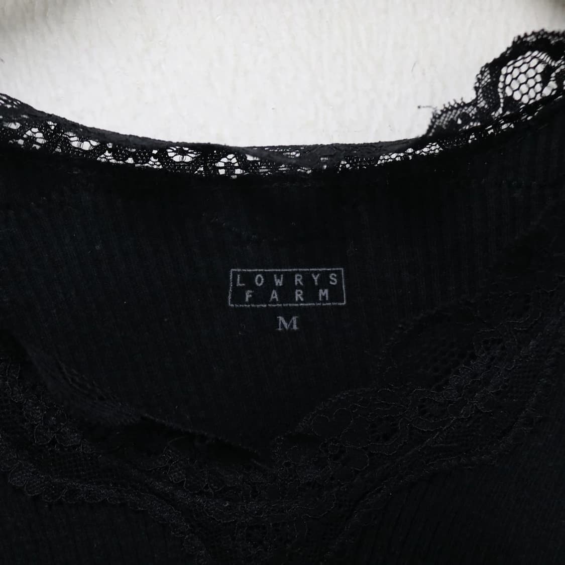 로리즈 팜 레이스 잔골지 티셔츠 61881 상품이미지4