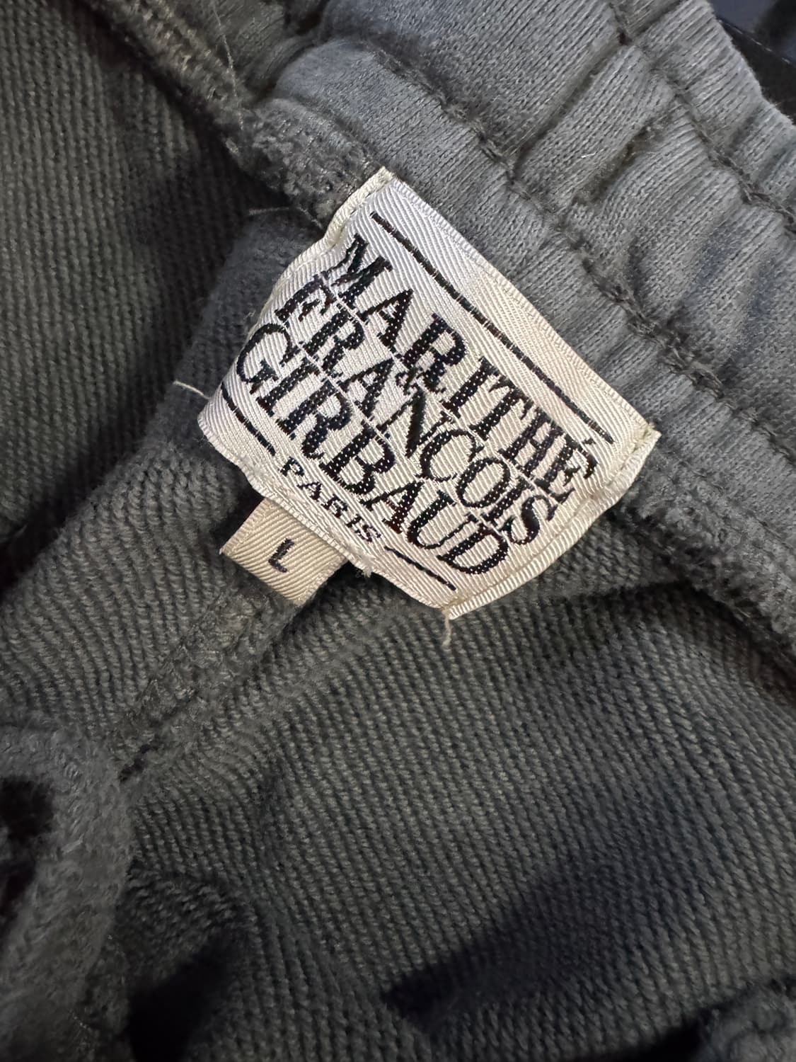 여성 마리떼프랑소와저버 밴딩 트레이닝 팬츠 차콜 상품이미지3