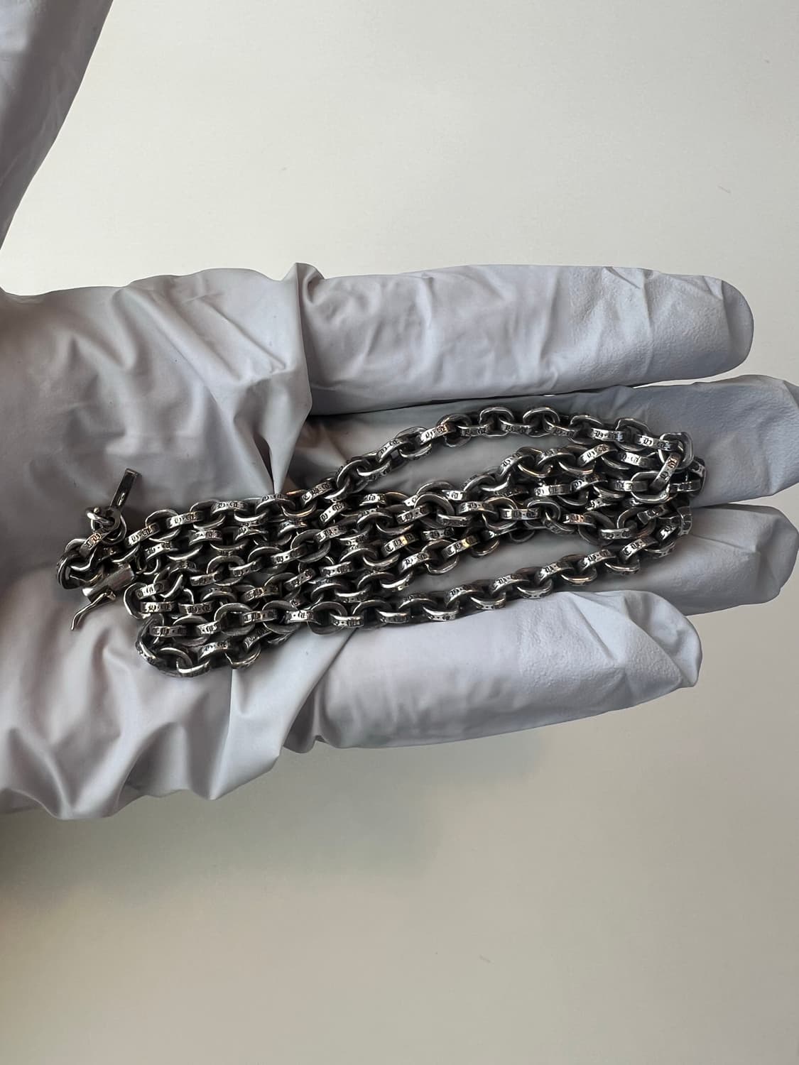 [24인치] 크롬하츠 페이퍼체인 스몰 체인  상품이미지1