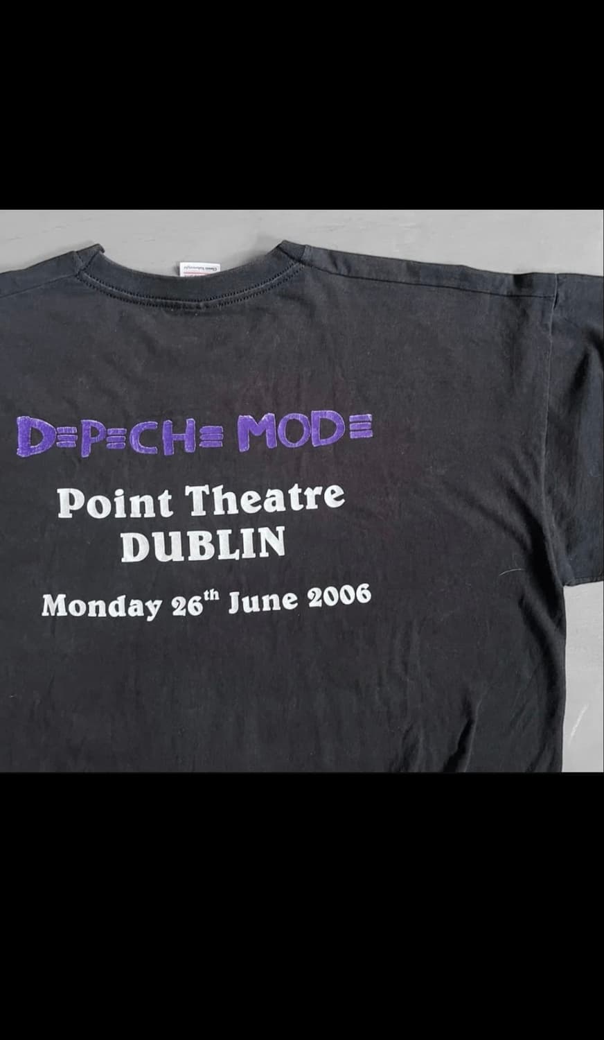 2006 Depeche Mode T-shirt 상품이미지3