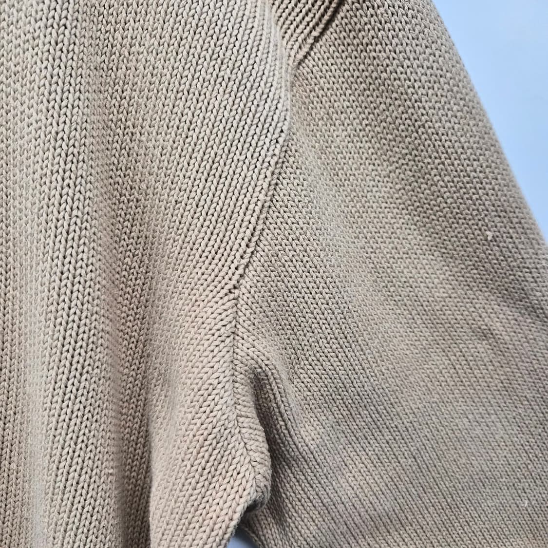 폴로 랄프로렌 베이지 니트 스웨터 남성 2XL 상품이미지7