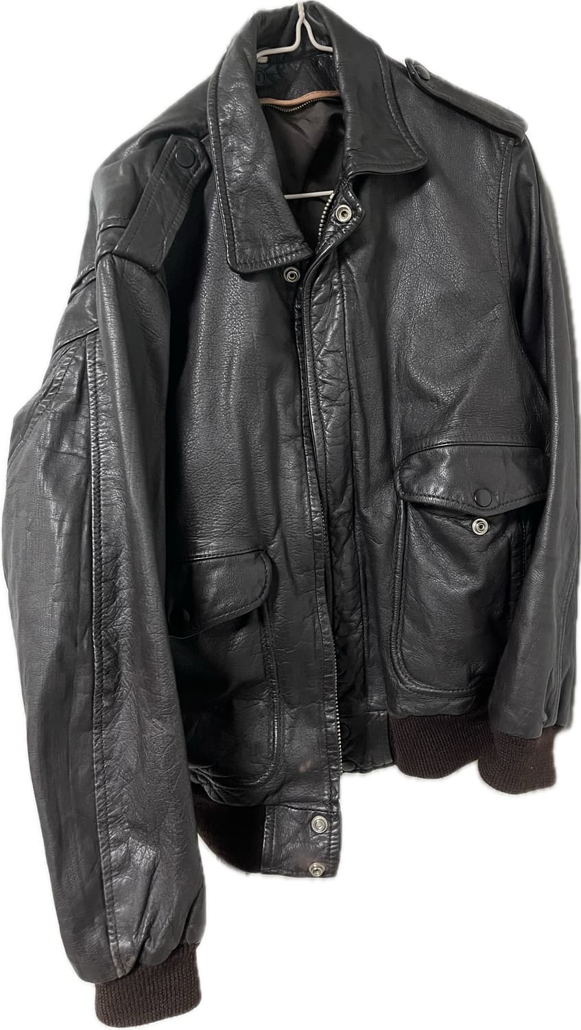 빈티지 레더 A-2 자켓 상품이미지1