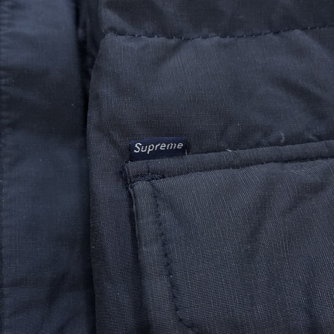 90s 슈프림 다운 파카 다크 네이비 상품이미지5