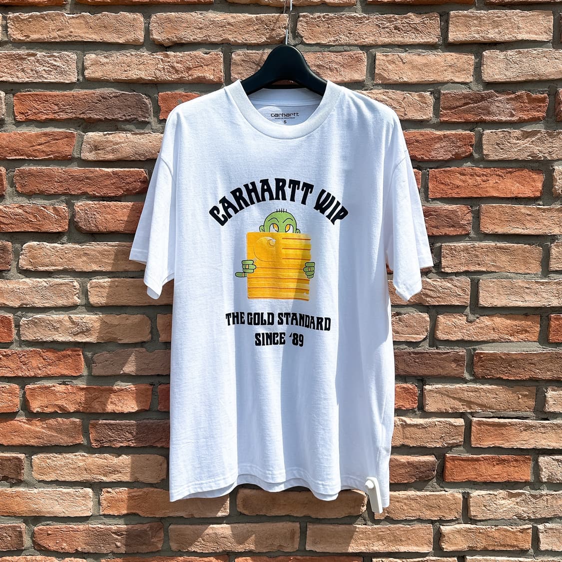 (정품/새상품) carhartt 칼하트 화이트 골드 스탠다드 티셔츠 상품이미지1