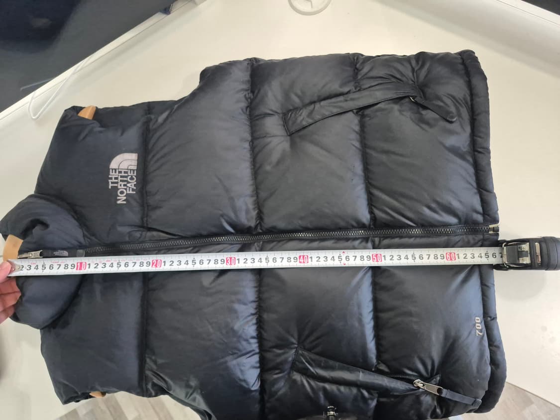 노스페이스 눕시 700 패딩조끼 블랙 95size 상품이미지8