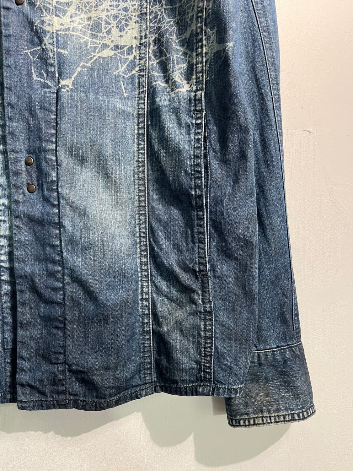 Japan vintage denim shirts 상품이미지5