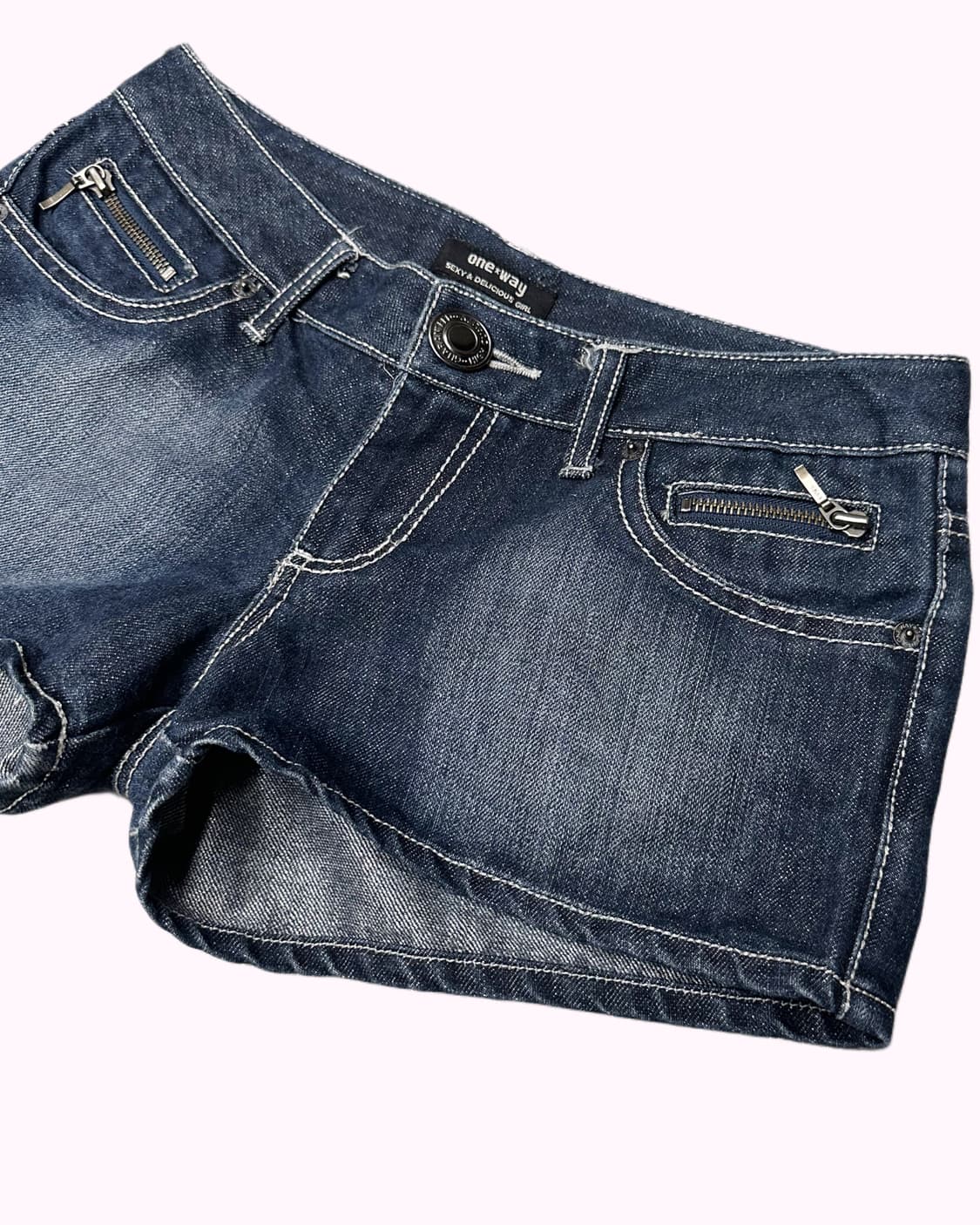 ONEWAY glitter fade denim hotpants 상품이미지3