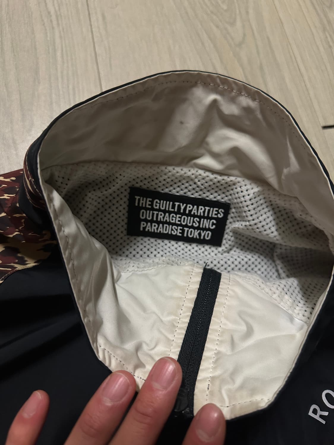 와코마리아 레오파드 트랙 져지 바람막이  상품이미지5