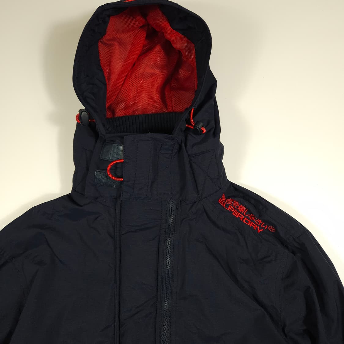 슈퍼드라이 윈드치터 네이비 바람막이  상품이미지2