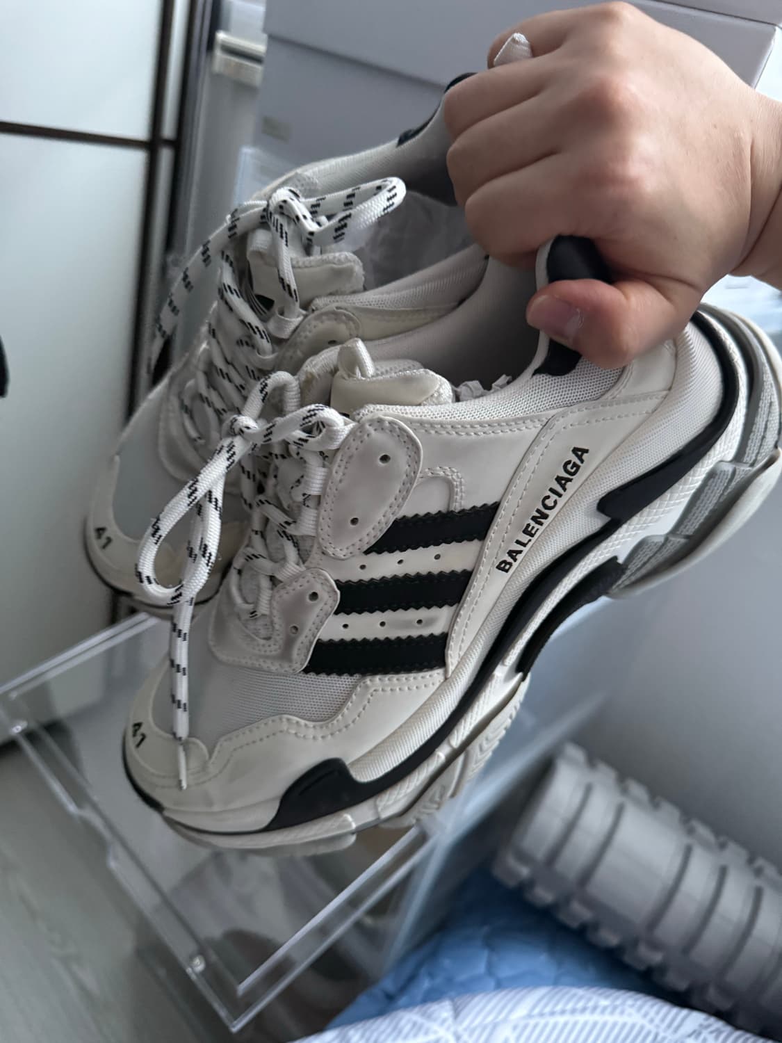 발렌시아가 아디다스 트리플 s 41 상품이미지6