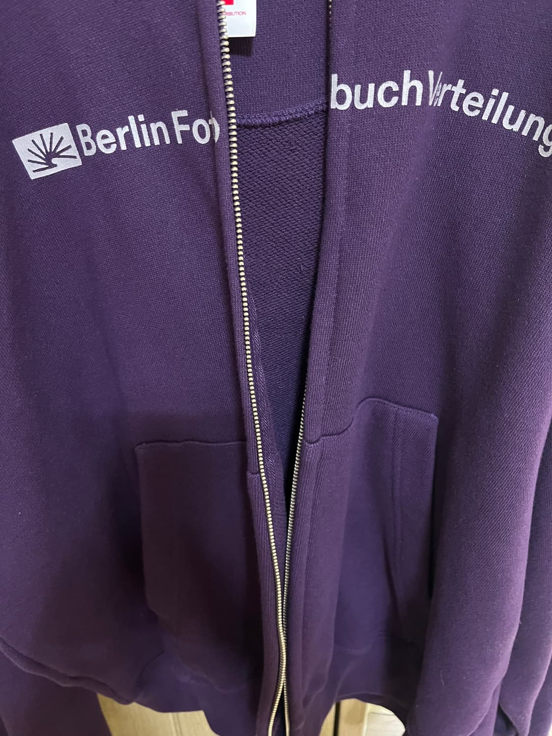 베를린포토북 후드집업 퍼플 s 상품이미지3