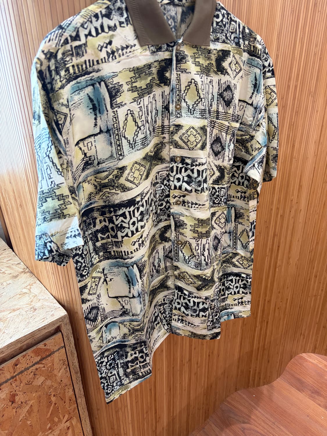90s ANDERSON Ethnic shirt 상품이미지1