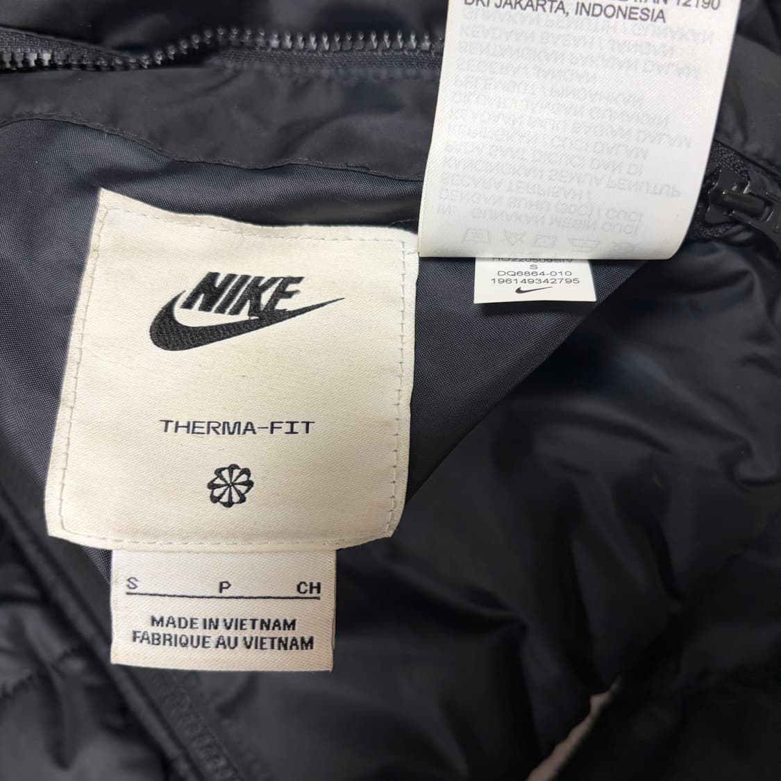 W)나이키 써마핏 빅로고 리버시블 숏패딩 상품이미지7