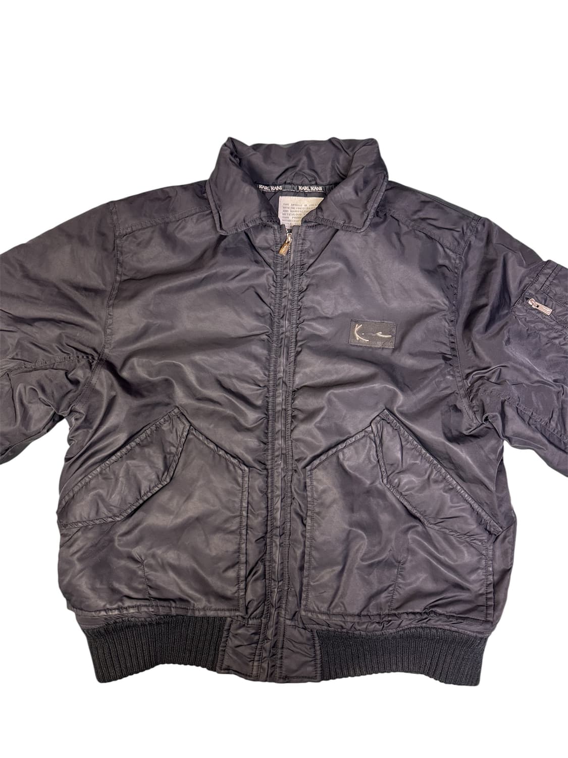 빈티지 90s 칼카니 karl kani  CWU 플라이트 자켓 S 상품이미지2