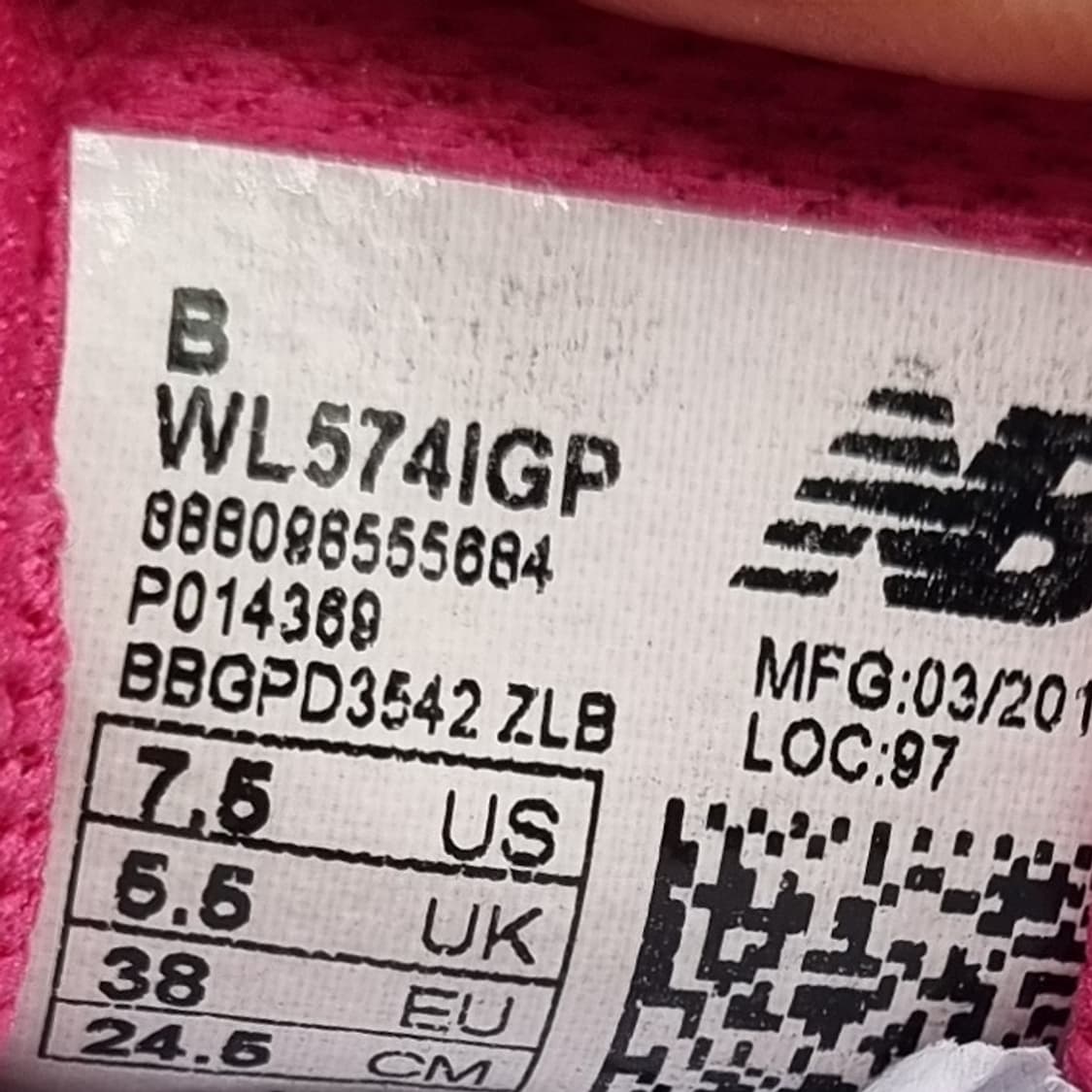 뉴발란스574 운동화245 상품이미지6