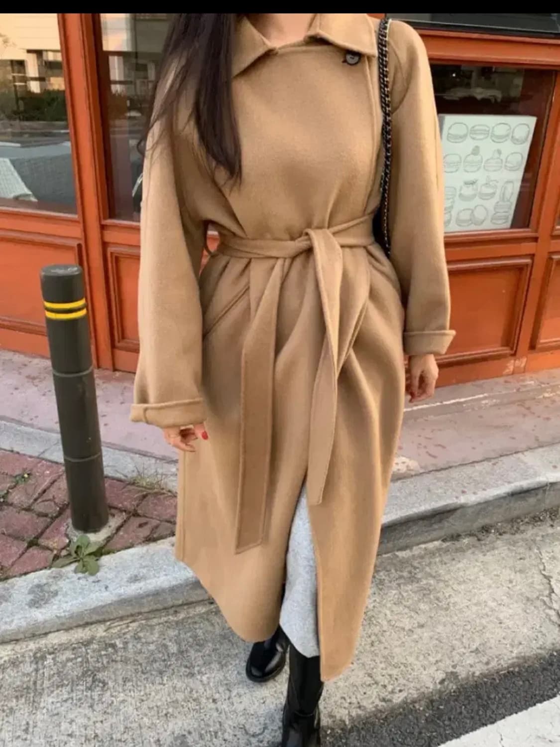 오픈잇히어 소피 핸드메이드 로브 코트 상품이미지1