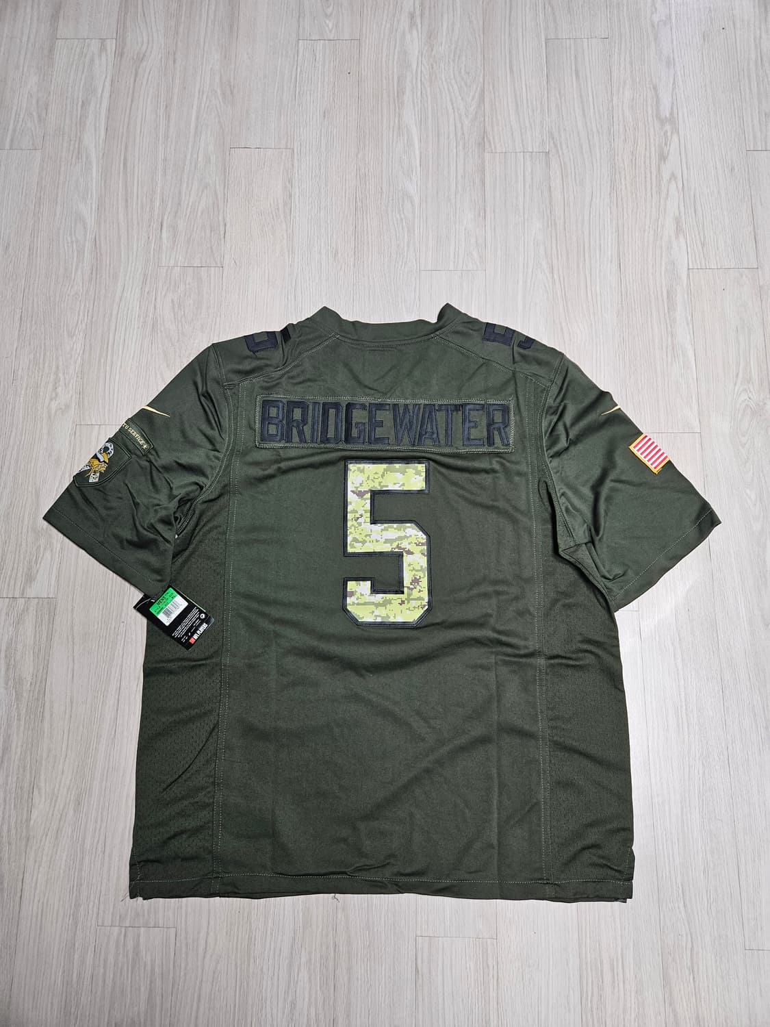 Nike NFL 풋볼 져지 밀리터리에디션 블록코어룩 상품이미지9