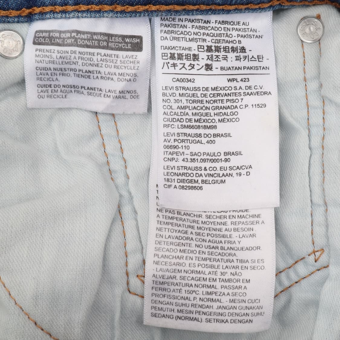 리바이스 502 데님팬츠 상품이미지9