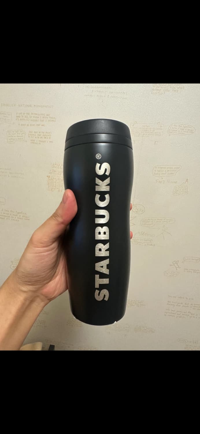스타벅스 x 프라그먼트 커브드 스테인리스 블랙 보틀 355ml 상품이미지8