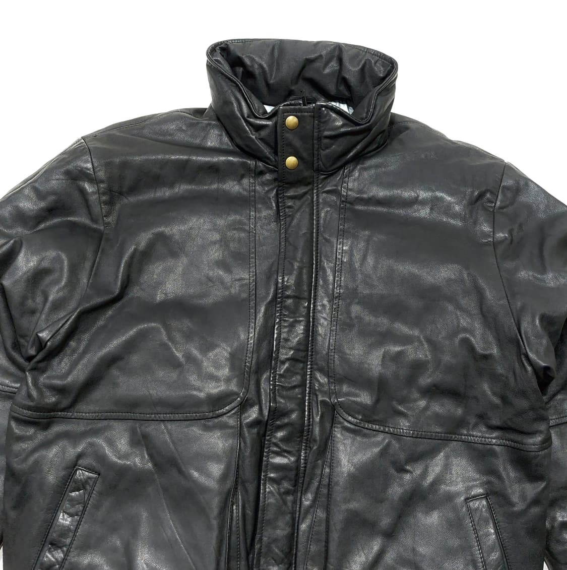 에디바우어 레더 구스다운 자켓 90s 숏패딩 L (105) 상품이미지3