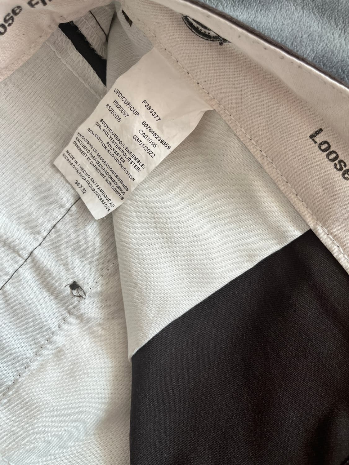 디키즈 루즈핏 더블니 브라운 36 상품이미지4