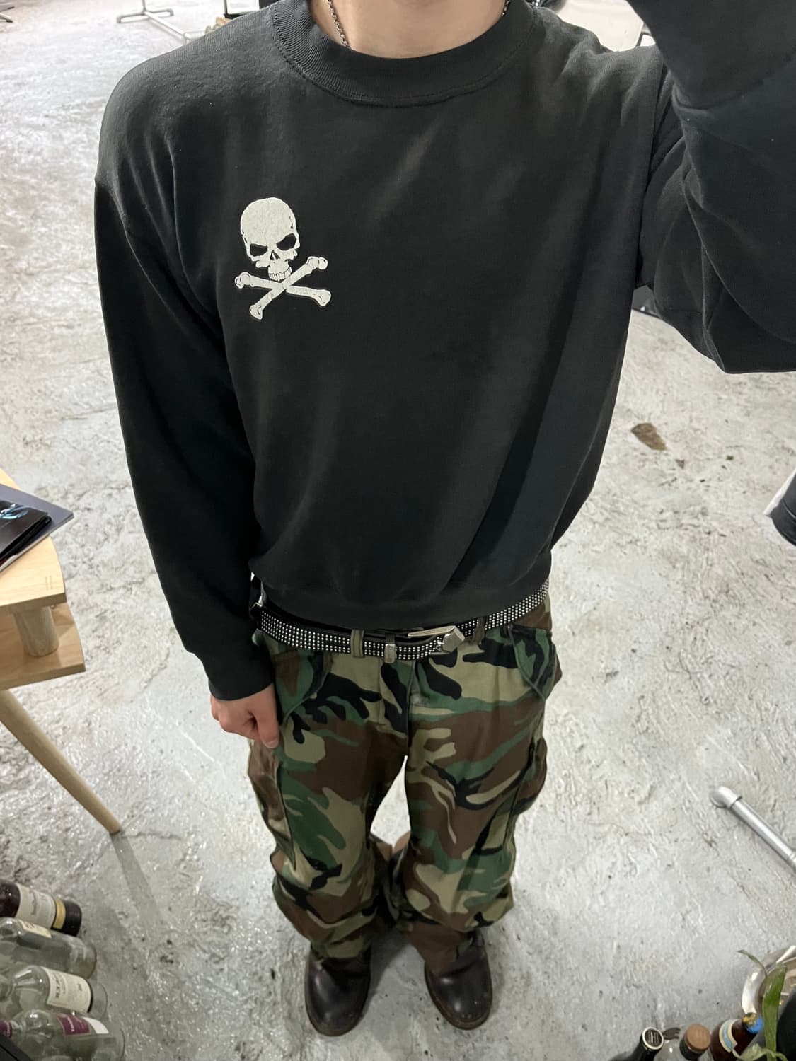 90s Fruit Of The Loom faded sweat  상품이미지3