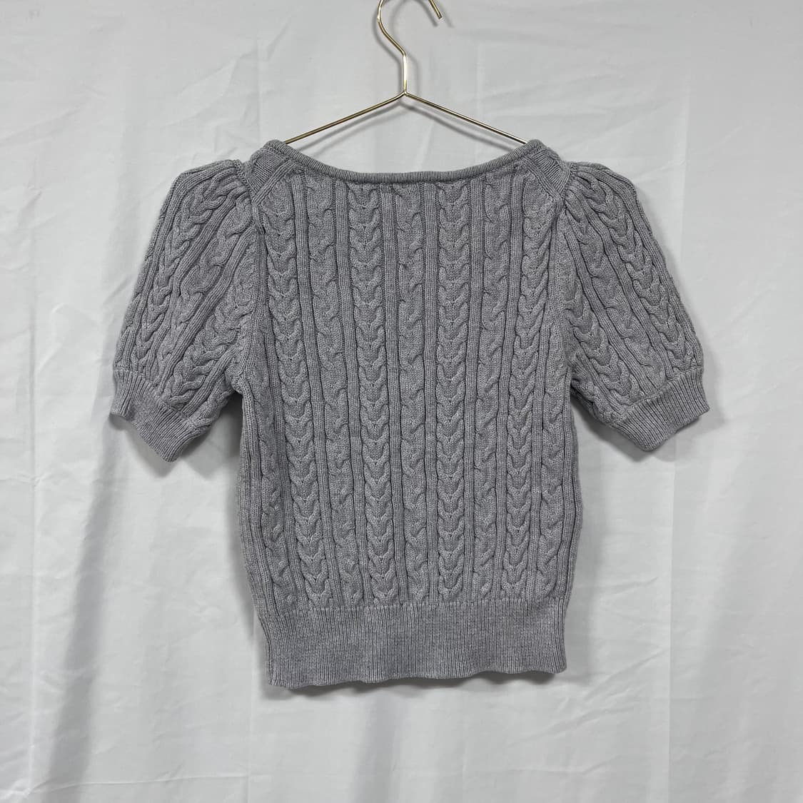 구호플러스 캐시미어 블렌드 케이블 니트 상품이미지4