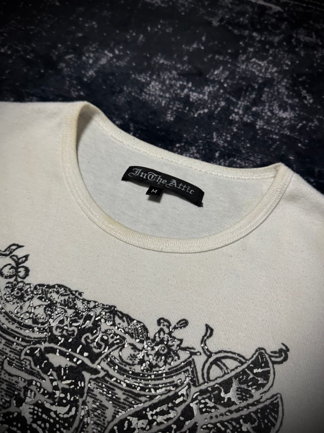 In the Attic Printed Detail T-shirt 상품이미지3