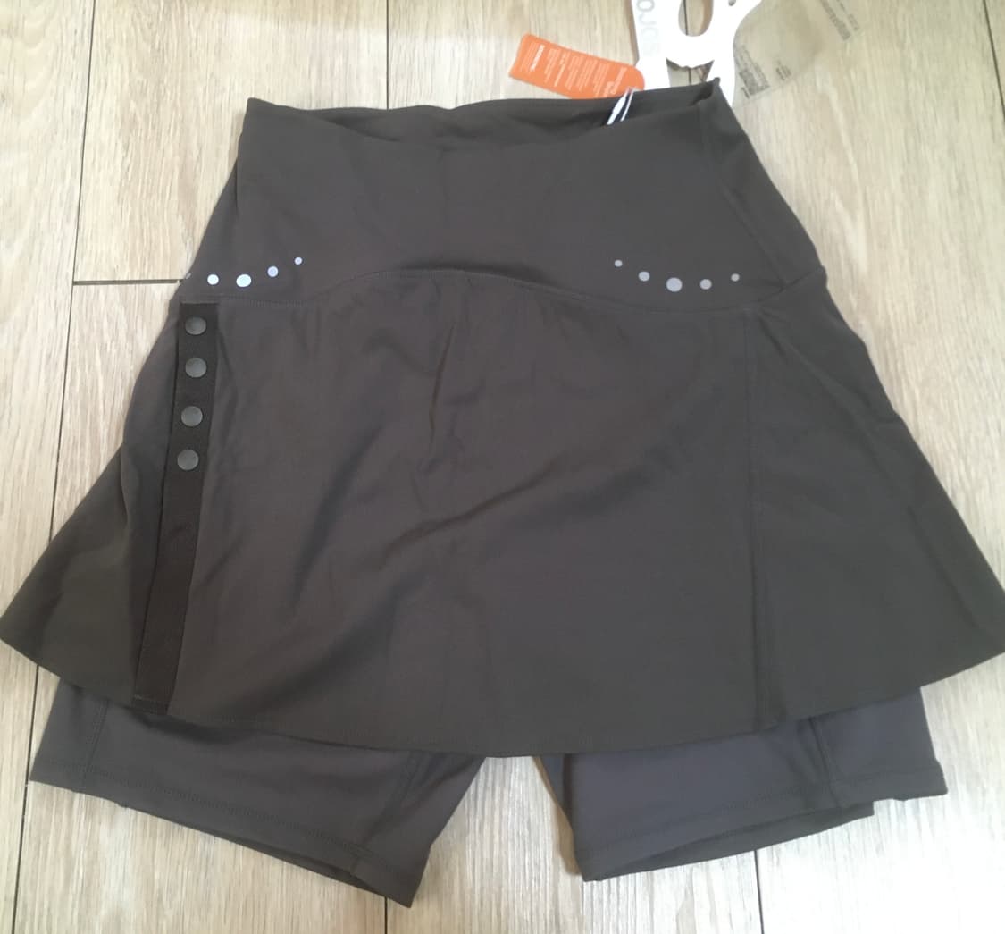 Button Slit Skirt Shorts / Stone Brown 상품이미지3