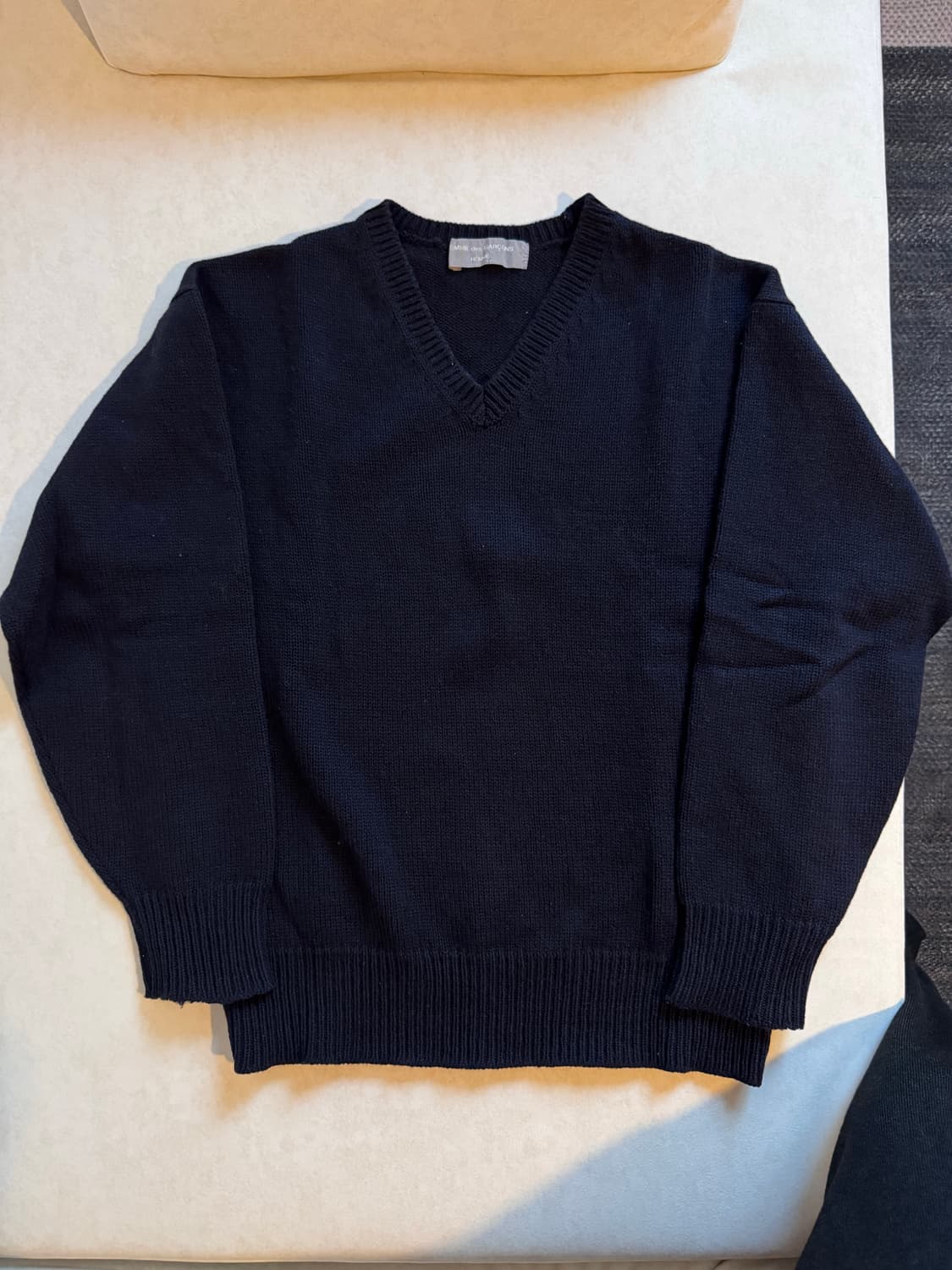 꼼데가르송 옴므 2008년 울 니트 스웨터 상품이미지1