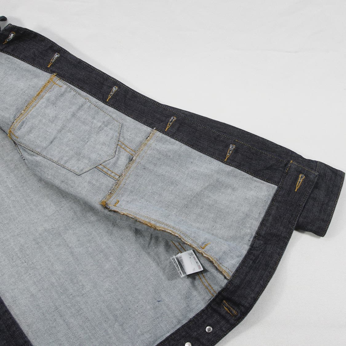 (착용컷) JUNRED 데님 트러커 자켓  상품이미지9