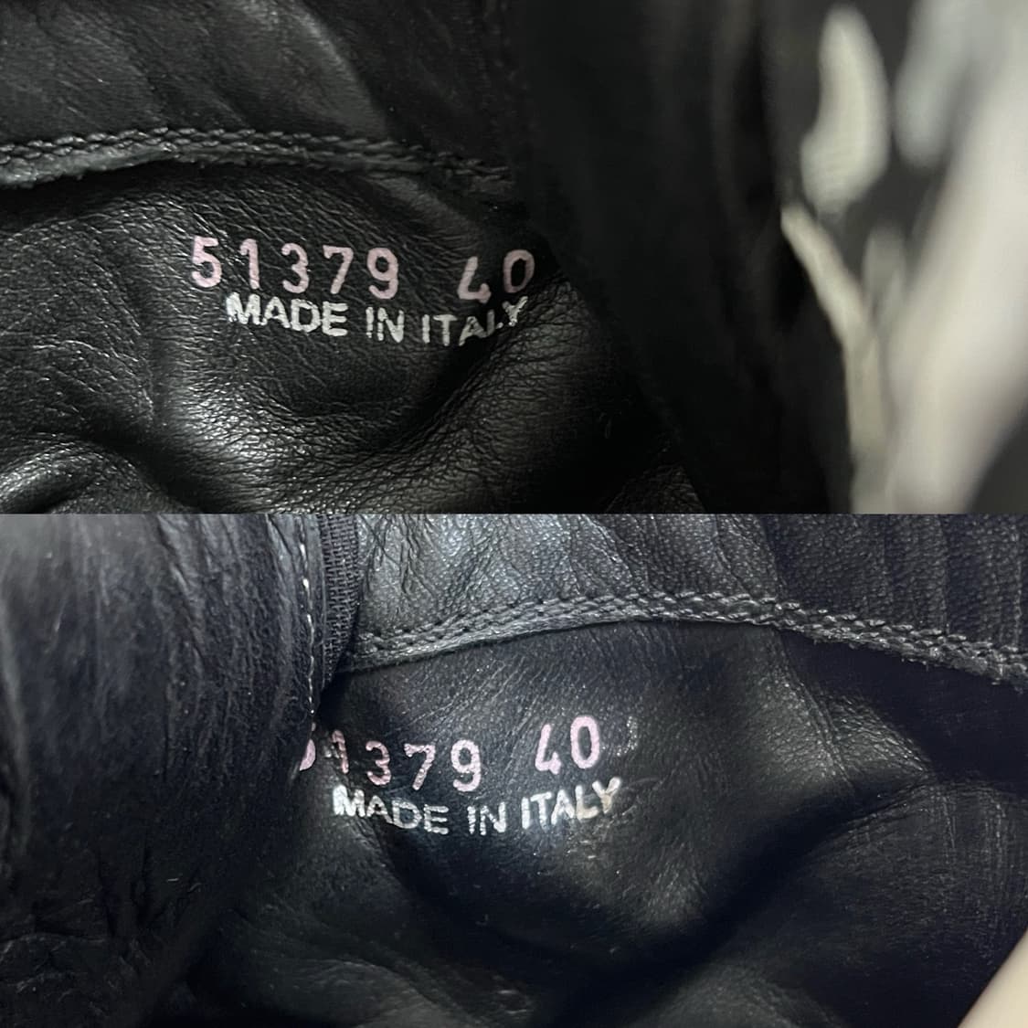 릭오웬스 13SS 지오바스켓 모노크롬 LPO 밀크 블랙 상품이미지9