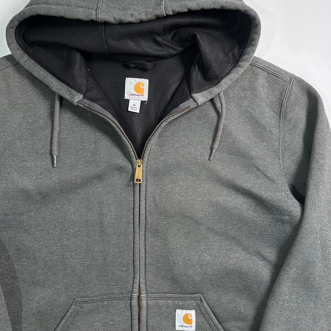 칼하트 써멀 그레이 후드집업 상품이미지3