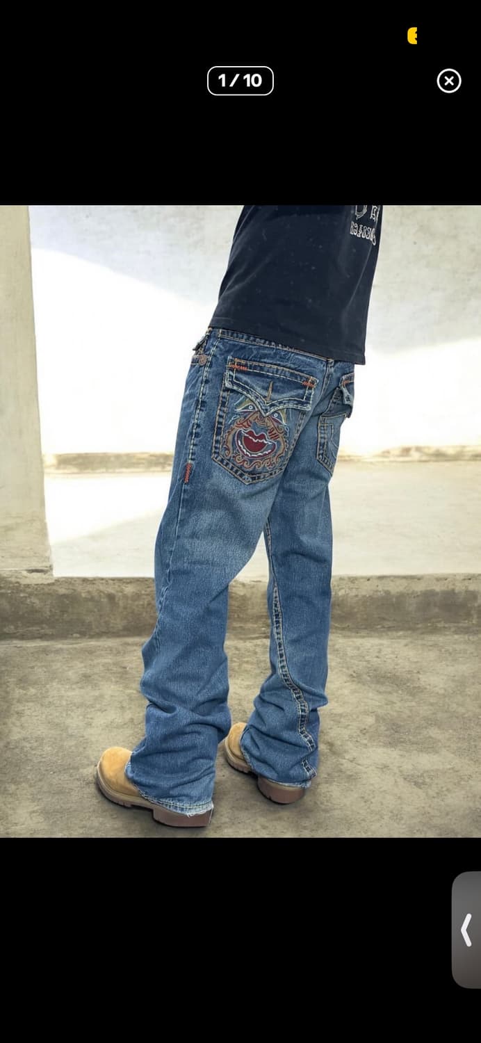 트루릴리젼 부츠컷 데님 33 상품이미지4