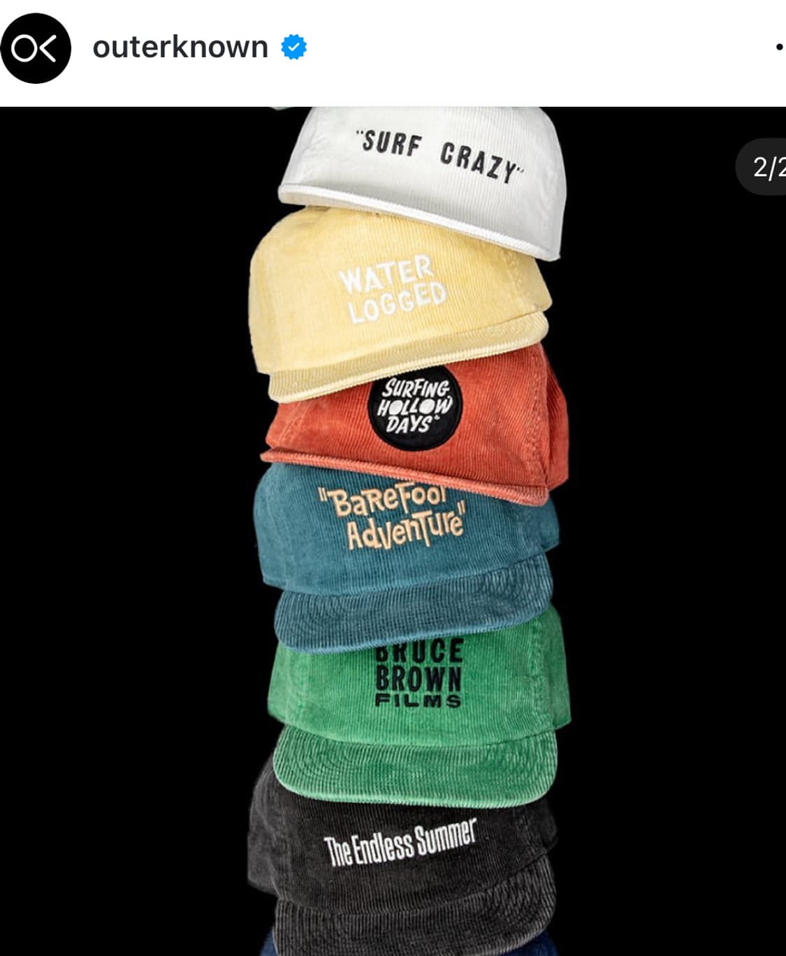 Outerknown 코듀로이 모자 상품이미지5