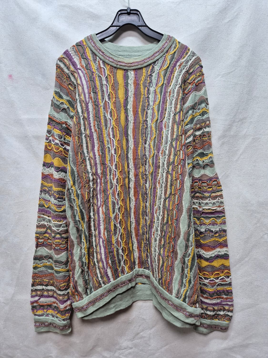 쿠지 케이블 니트 상품이미지1