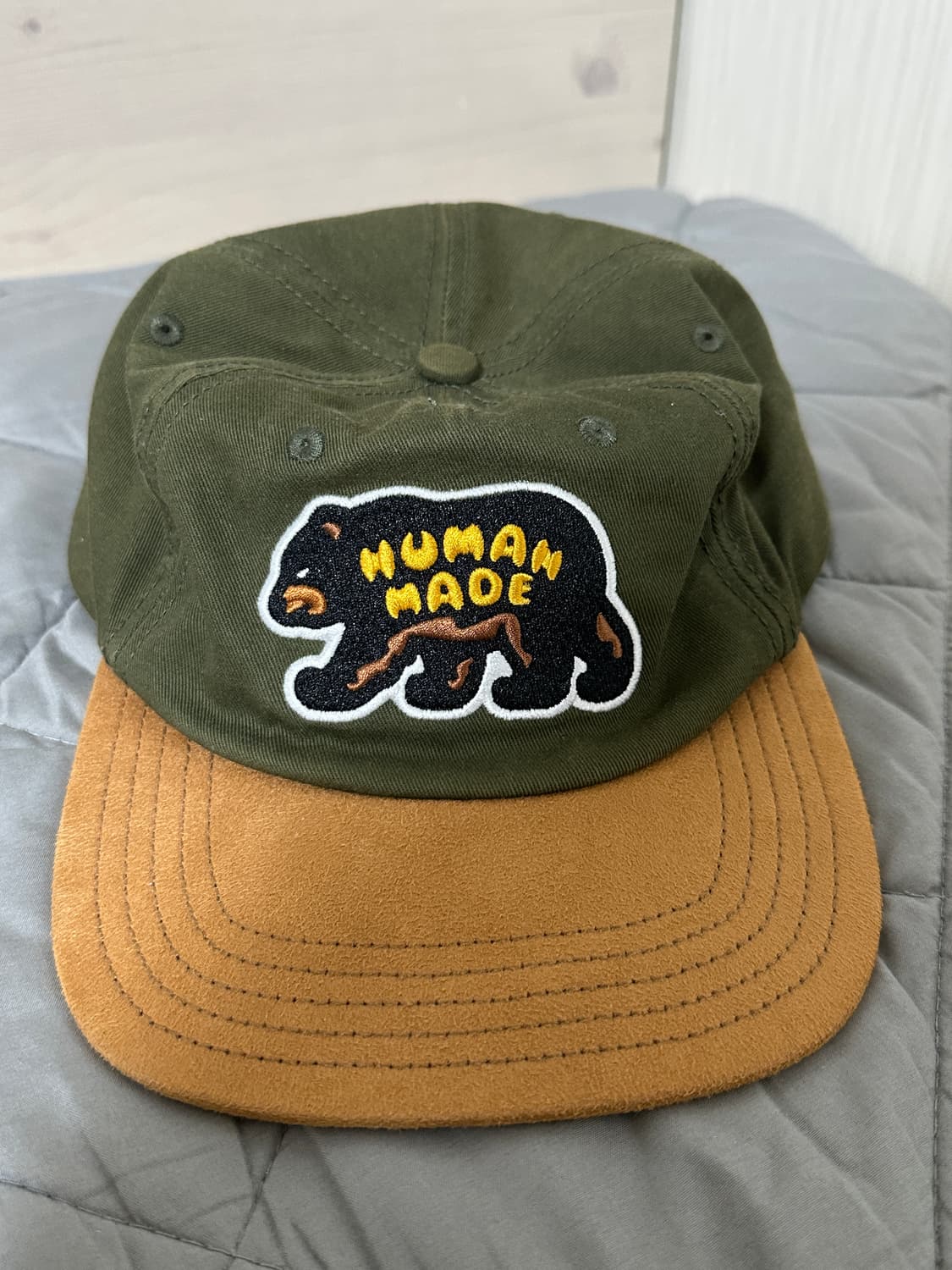 휴먼메이드 5패널 트윌캡 올리브 모자 상품이미지3