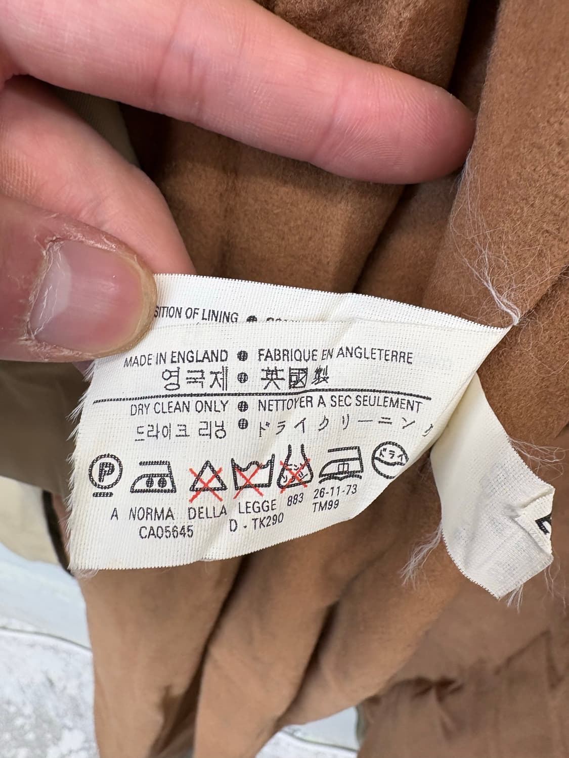 글로버올 90s 빈티지 트렌치 코트 상품이미지9