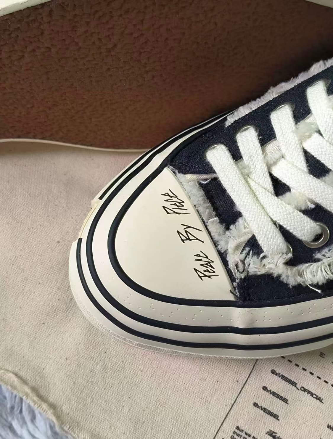 xVessel Lows Black 엑스베젤 펑첸왕 스니커 상품이미지6